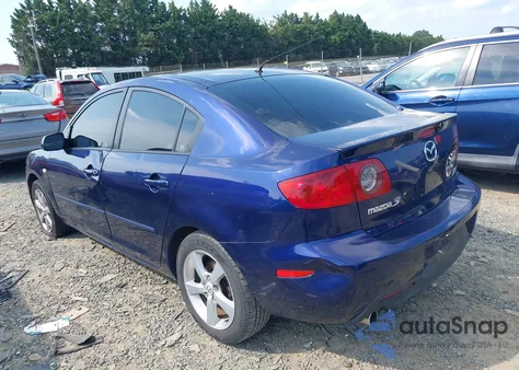 2006 Mazda Mazda3 I from USA, damaged, VIN JM1BK32F561456682